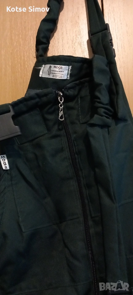 Зимен /топъл/работен полугащеризон, снимка 1