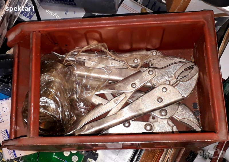 Клещи трета ръка стария материал помощтни клещи чирак, снимка 1