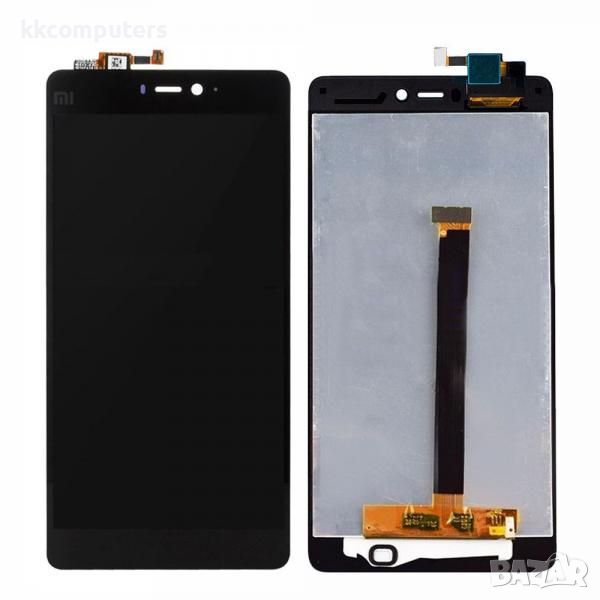 LCD Дисплей за Xiaomi Mi4s / 4S + тъч скрийн / Черен /, снимка 1