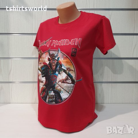 Дамска тениска с дигитален печат на музикалната група IRON MAIDEN - Senjutsu Album Palace Circle, снимка 10 - Тениски - 35277515