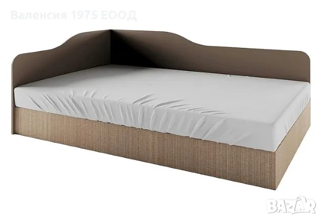 Легло персон и половина с механизъм Сити 2009 дъб артисан или комбинация мока и лате, снимка 5 - Спални и легла - 47352778