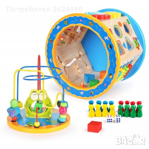 3516 Дървен куб 8 в 1, снимка 7 - Други - 40702303