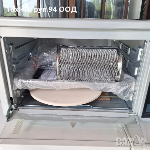 Мини фурна с еър фрайър,камък за пица и други - чисто нова , снимка 1