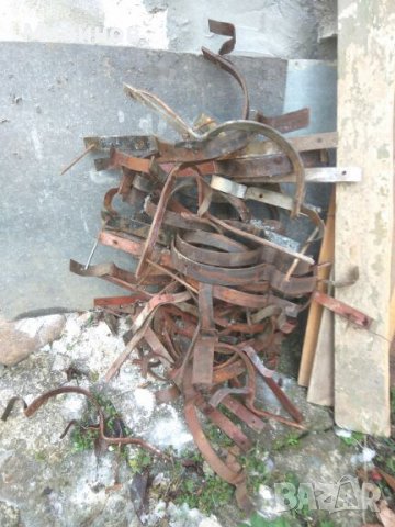 Скоби за поцинкован улук 80+ броя