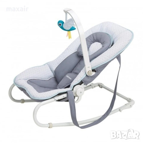 Babymoov Бебешки Шезлонг Graphik Blue, снимка 4 - Детски шезлонги - 51792013