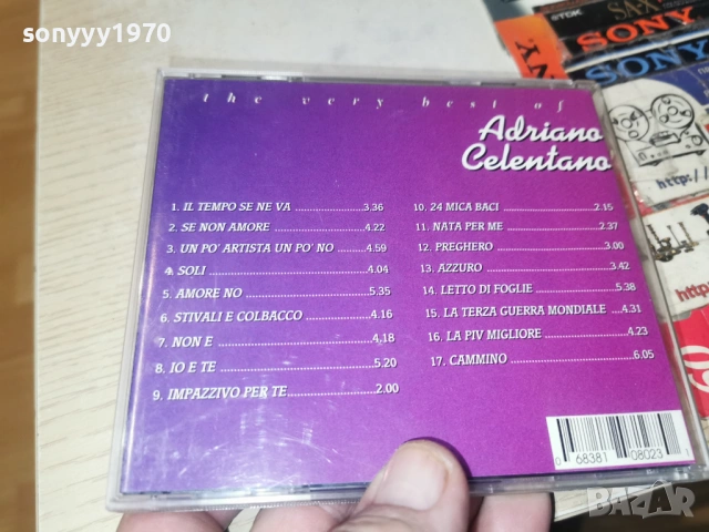 ADRIANO CELENTANO CD 0202261951, снимка 3 - CD дискове - 53328373