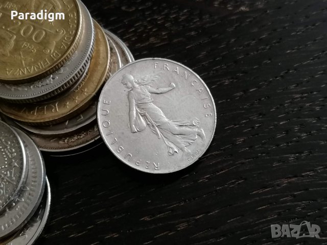 Монета - Франция - 1 франк | 1976г., снимка 2 - Нумизматика и бонистика - 28555952