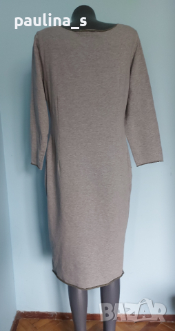 Изумителна маркова ватирана рокля "Lagarto" / голям размер , снимка 5 - Рокли - 36527559