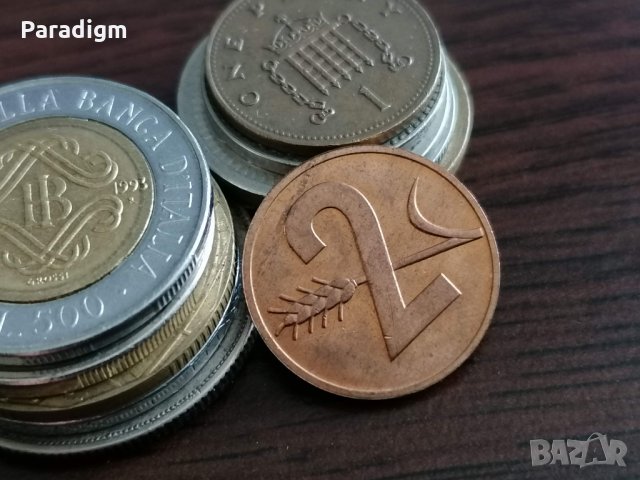 Монета - Швейцария - 2 рапен | 1969г.