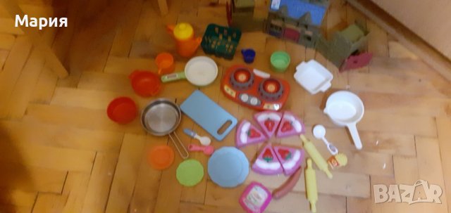 Сет от прибори и принадлежности за готвене и къща за кукли, снимка 7 - Образователни игри - 39765676