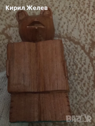 Дърворезба мечка 51718, снимка 2 - Декорация за дома - 52070285