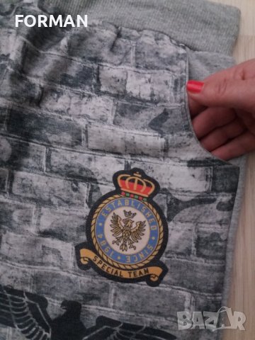 Дамско долнище в светлосив милитъри принт, снимка 2 - Спортни екипи - 44009889