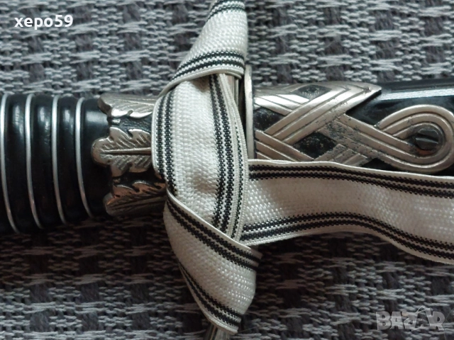 Германия-трети райх,WW2-SS Немска офицерска парадна сабя/кортик,нож,щик,ятаган,кинжал/, снимка 5 - Антикварни и старинни предмети - 52266165