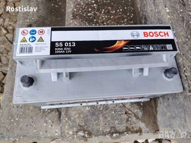 BOSCH акумулатор 100 ампера, снимка 2 - Аксесоари и консумативи - 53230363