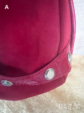 Дамска чанта естествена кожа и естествен велур Nicoli , снимка 17 - Чанти - 24576225