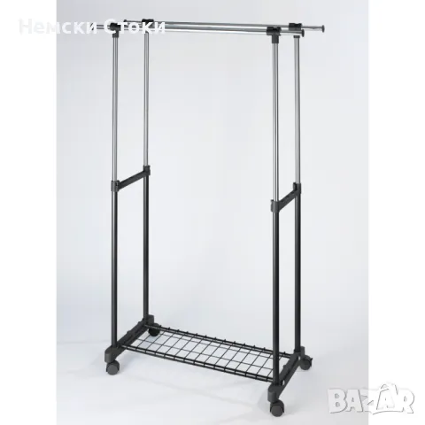 Двоен Щендер за дрехи на колела, Германия, снимка 4 - Закачалки - 49415263