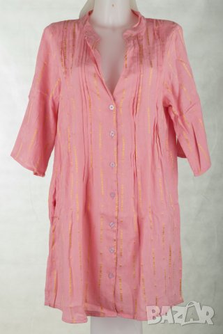 Лятна розова рокля марка Lady Boho - M, снимка 3 - Рокли - 38317179