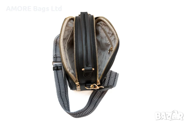 Ежедневна дамска чанта AMORE Camilla - Black, снимка 4 - Чанти - 50657708