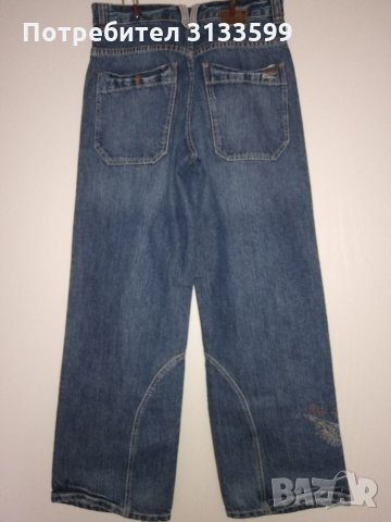 Нови дамски дънки с широки крачоли , снимка 3 - Дънки - 35579679