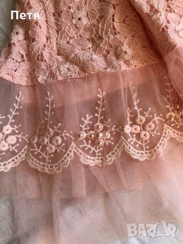 Сако и пола за момиче - цвят праскова, снимка 3 - Детски рокли и поли - 32814523