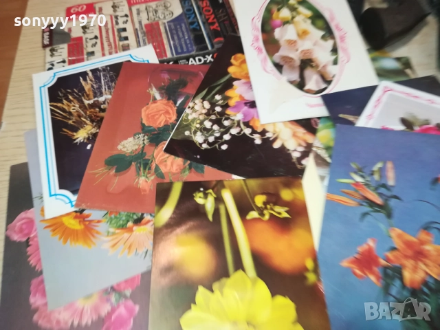 36 КАРТИЧКИ С ЦВЕТЯ ОТ СОЦА 2508251506, снимка 5 - Филателия - 51483855