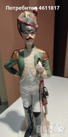 Порцеланова фигура Войник, снимка 6 - Колекции - 51933998