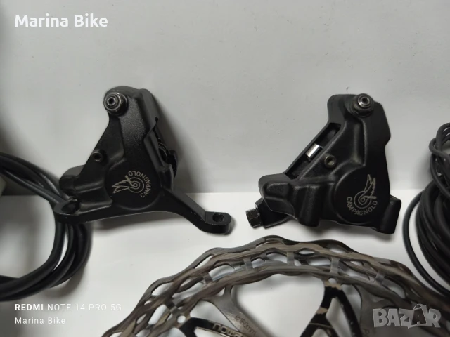 Електронен шосеен монтаж Campagnolo Super Record EPS 2x12 Disc, снимка 4 - Части за велосипеди - 51429670