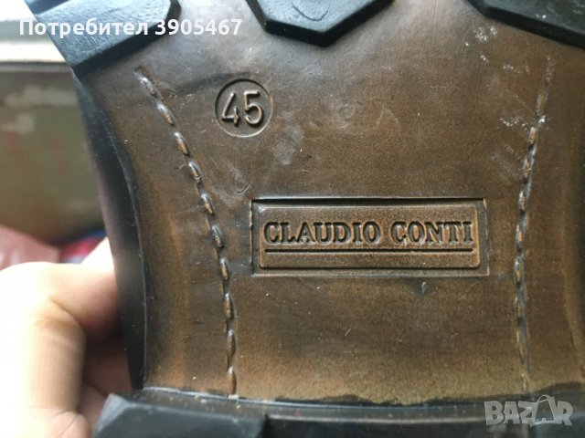 Мъжки обувки CLAUDIO CONTI #45, снимка 9 - Ежедневни обувки - 43183748