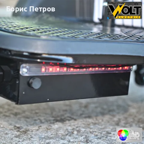 Електрическа триколка Volt Electric A3 Traffic PRO RGB 750W,, снимка 7 - Мотоциклети и мототехника - 48884781