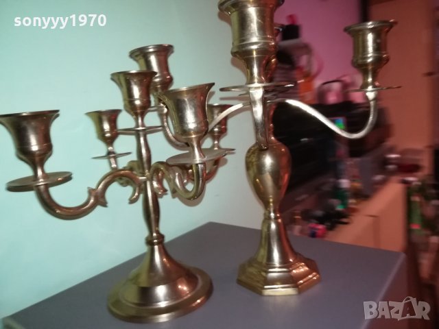 GOLD-СВЕЩНИЦИ ОТ ШВЕЦИЯ 2412210917, снимка 6 - Антикварни и старинни предмети - 35232079