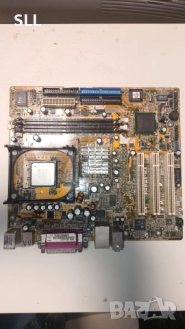 Дънна платка ASUS  P4BGV-MX Socket 478 с процесор