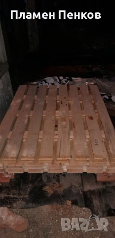 Дървени оградни пана , скари, дъски, летви, пано за ограда. Размер150см./113см., снимка 8 - Други - 47454028