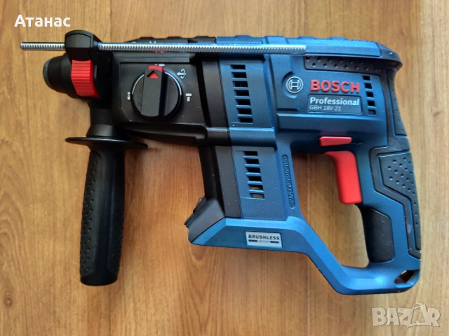 Bosch GBH 18V-21- Акумулаторен перфоратор, снимка 2 - Перфоратори - 53071507