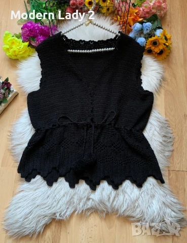 Елек плетиво с връзки