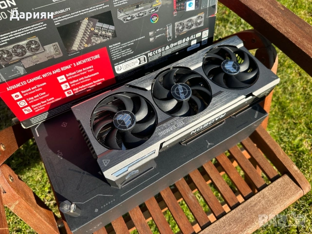 AMD Asus TUF RX7900XT OC Version 20GB, снимка 5 - Видеокарти - 53257766