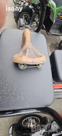 ретро седалка от 70те, снимка 3 - Части за велосипеди - 52596818