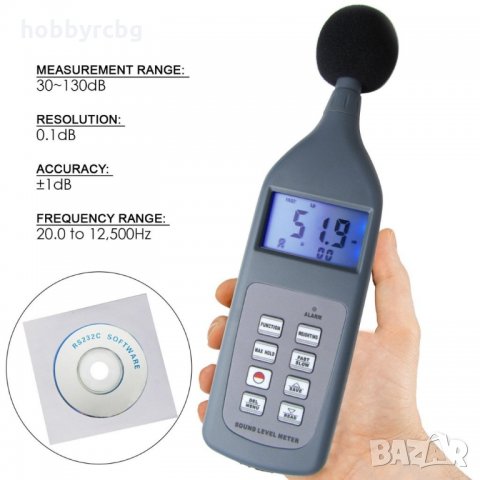 Уред за измерване нивата на шум с софтуерен компактдиск, снимка 4 - Други инструменти - 21868242