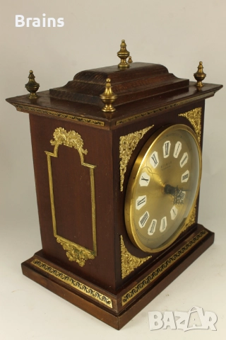 1980's WEIMAR Quartz GDR Немски Настолен Часовник, снимка 8 - Антикварни и старинни предмети - 52990409