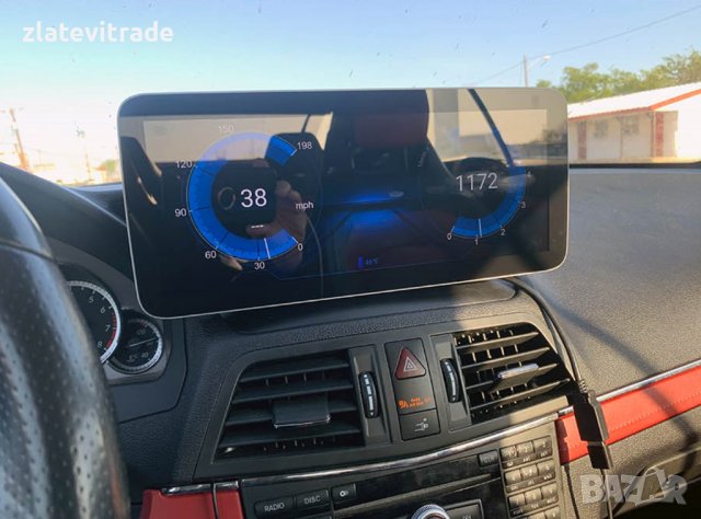 MERCEDES BENZ W207 A207 C207 E CLASS АНДРОИД НАВИГАЦИЯ 12.3",9490, снимка 2 - Навигация за кола - 39094298