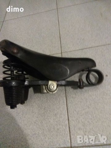 Немска ретро седалка Дриластик, снимка 13 - Части за велосипеди - 34939754