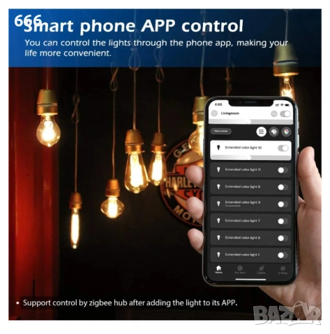 Димер за димируеми LED халогенни лампи, трансформатори и осветителни тела с бутонно свързване , снимка 5 - Друга електроника - 53239112