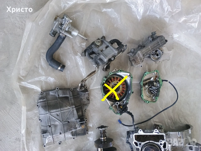 Хонда Хорнет на части , снимка 7 - Мотоциклети и мототехника - 49810772