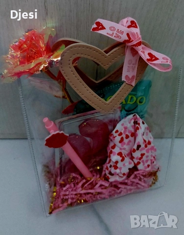 Подарък за Св. Валентин , снимка 2 - Романтични подаръци - 53221387