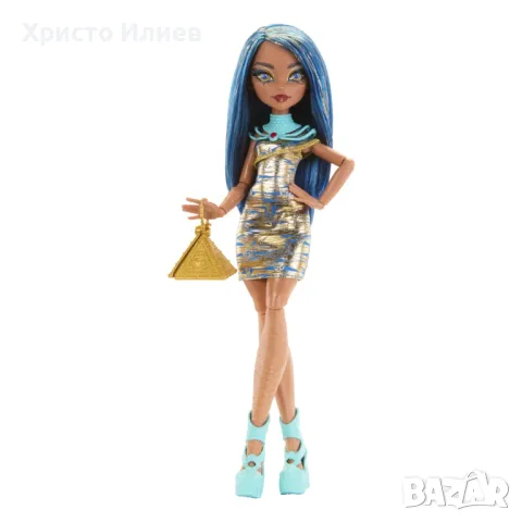 Кукла Monster High Cleo de Nile Оригинална Mattel 32см, снимка 2 - Кукли - 47889089