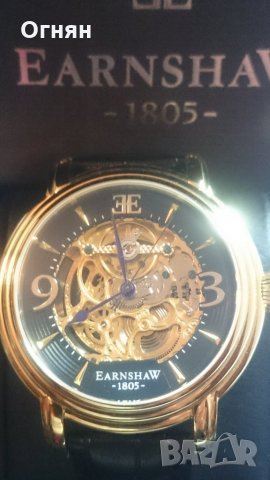 Часовник Thomas EarnshaW Automatic Skeleton , снимка 8 - Мъжки - 26616647