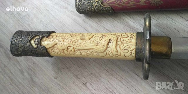 Японска катана (вакидзаси)#1, снимка 6 - Антикварни и старинни предмети - 42933462