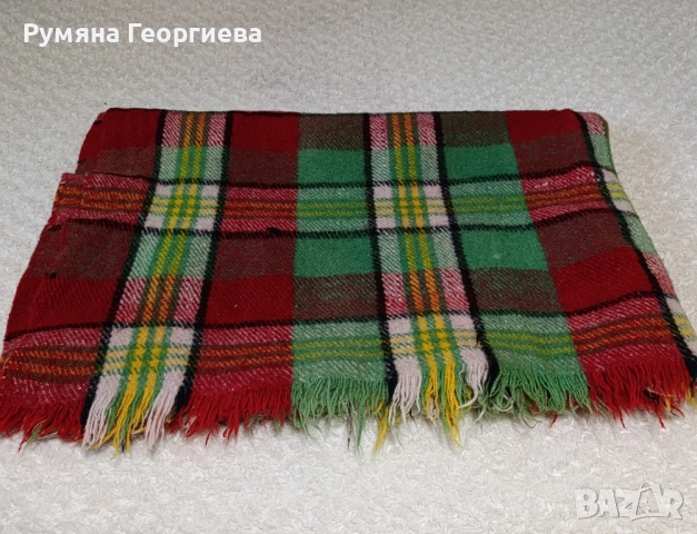 НОВО, дебело родопско одеало , снимка 2 - Покривки за легло - 52083947