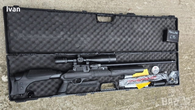 Въздушна пушка PCP Hatsan Hercules 666 6,35мм, снимка 12 - Въздушно оръжие - 52559929