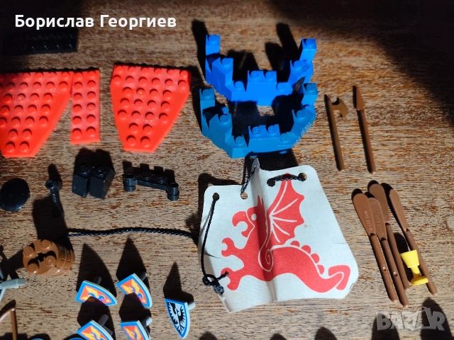 Лего 6057 lego Sea Serpent 1992 Black knights, снимка 5 - Конструктори - 53434834