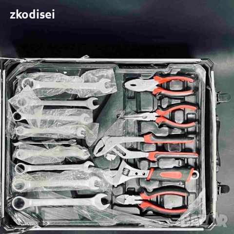 Куфар с инструменти KRAFTWORLD 1200PCs, снимка 2 - Куфари с инструменти - 53094356